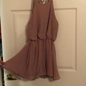 Light brown loose romper